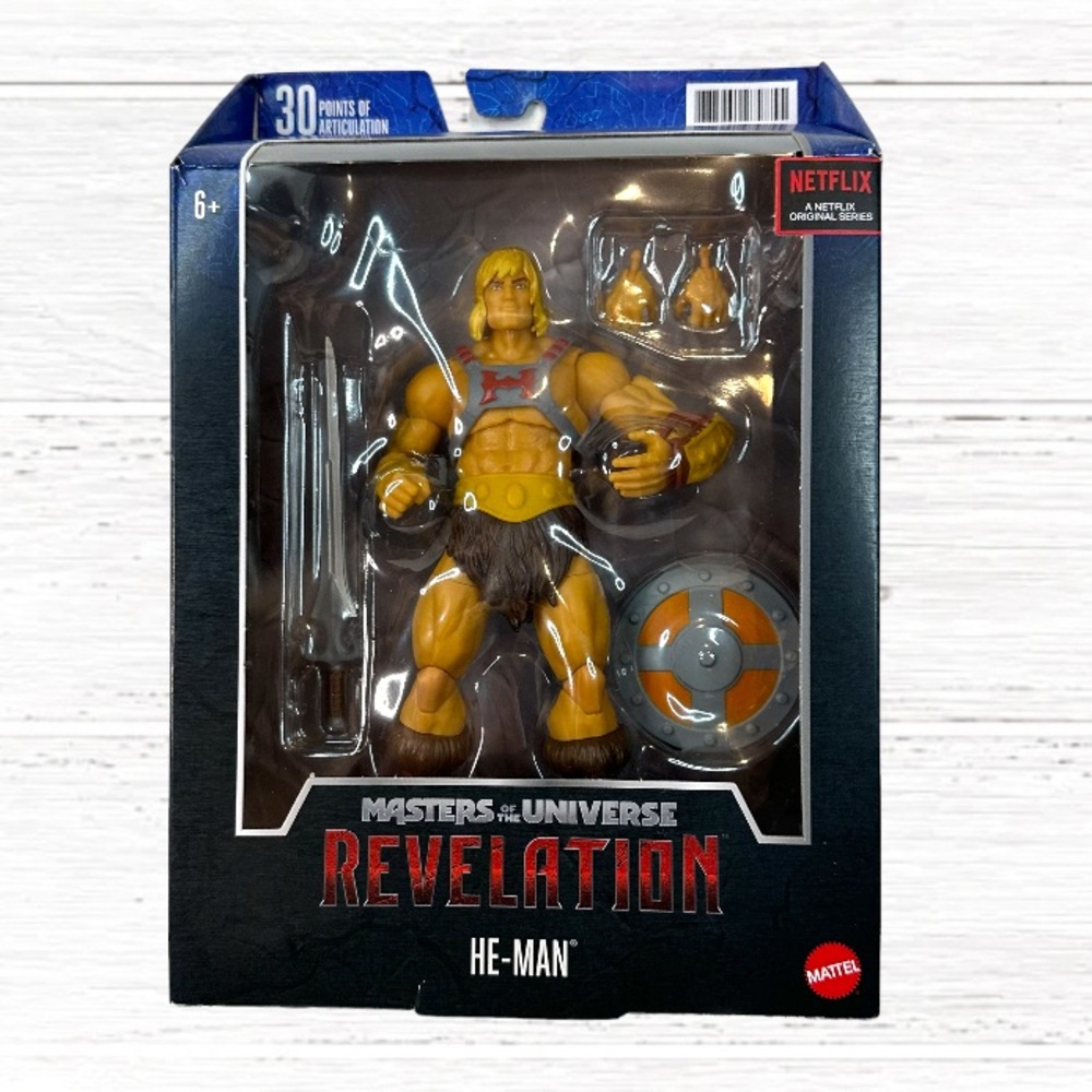 MATTEL He-Man Masters Of The Universe Action Figure NEW Revelation Masterverse